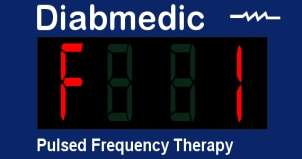 Diabmedic Pulse displays all possible frequencies available to the 
