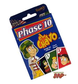 El Chavo del 8 Phase 10 Card Game Toy  