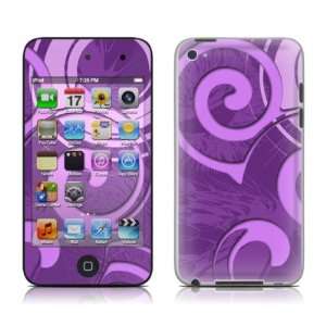  Purple Swirl Design Protector Skin Decal Sticker for Apple 