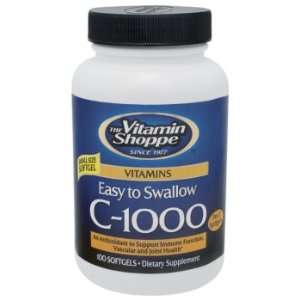 Vitamin Shoppe   C 1000, 1000 mg, 100 softgels