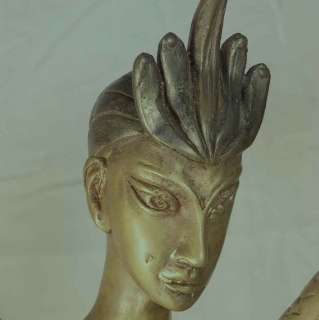 Emil Epple (b1877) Bronze Statue of Harpy  