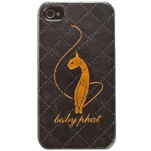 Baby Phat iPhone 4 Leatherette SnapOn Case, Quilted Black