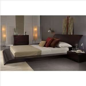Waverly 5 Piece Bedroom Set in Wenge + FREE Sealy Posturepedic Timber 