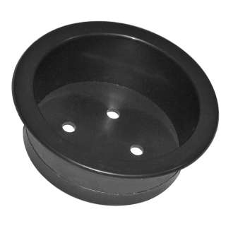 BLACK PLASTIC POKER TABLE CUP HOLDER   NEW  