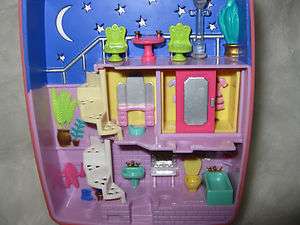 Vintage Shopping~Eatery Shop Polly Pocket House Toy Playset  