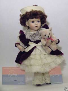 BOBBIE,WILLIAM TUNG COLLECTION, PORCELAIN DOLL LIMITED EDITION 455 