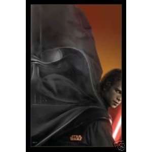  Black Mylar Framed Movie Poster Star Wars Anakin Skywalker 