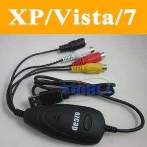 Ezcap USB 2.0 TV DVD VHS Video Capture for XP Vista 7  