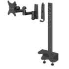 Level Mount Dual Arm Desktop Mount for LCD up to 30 LCD