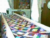Longarm Machine Quilting for your Quilt Tops.  