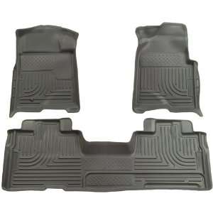Husky Liners Custom Fit Front and Second Seat Floor Liner Set for Ford 