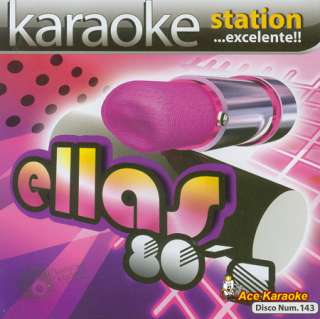 Karaoke Station KSA 143   Ellas 80s Spanish CDG Songs  