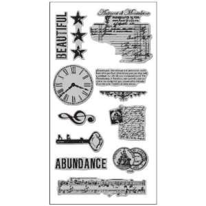   Abundance Rubber Cling Stamp (Hampton Arts): Arts, Crafts & Sewing