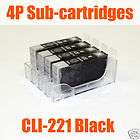 4p cli 221 221bk ink tank sub cartridge f $ 5 38 see suggestions