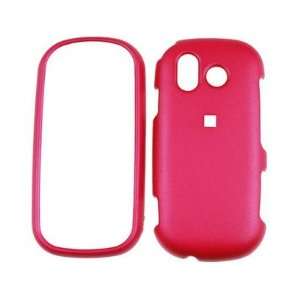  Rubberized Plastic Protective Cover Case Hot Pink For 