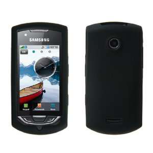  Brand new black Samsung Monte silicone case cover for s5620 