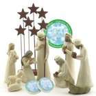 Willow Tree 10 Piece Starter Nativity Set By Susan Lordi with Go Green 