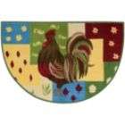 Whole Home Slice Rooster Kitchen Rug 30 in. x 20 in.