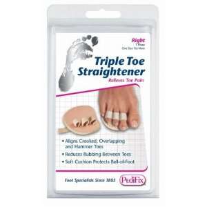  PediFix Triple Toe Straightener (Quantity of 4): Health 