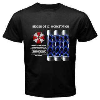 Resident Evil Umbrella Corporation Black T Shirt #2  