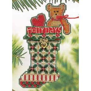  Charmed Stocking Ornament Kit   Holly Days