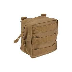   System Pouch Flat Dark Earth 6x6 Soft 58713: Sports & Outdoors