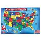 Kids States Map Puzzle    Children States Map Puzzle