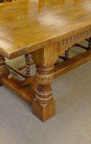 Oak Refectory Table Set William Mary Farmhouse Chairs  