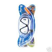 Aqua Pro Mask & Snorkel Set Combo Blue Swim Leisure NEW  