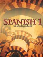 BJU Spanish 1 set   2nd Edition   7 books  