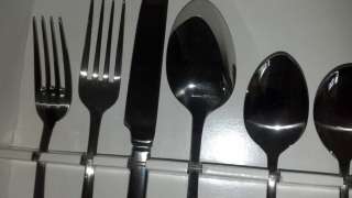 Cuisinart Silverware/Flatware 65 piece Set Stainless Steel 18/10 New 