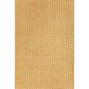  Checkerboard Wool Woven Rug in Gold