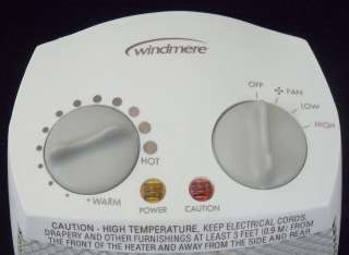 Heat Pro By Windmere 4 Way Cermaic Space Heater WCH10  