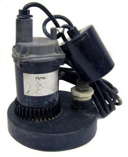   used working condition flotec submersible sump utility pump
