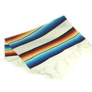  Pair of Colorful Fringed Serape Placemat