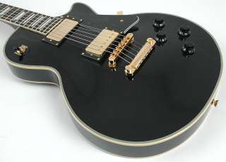 Agile AL 3110 Bound Black Gold HW +EGC3 Electric Guitar  