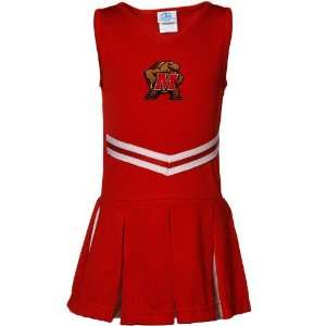   Toddler Girls Red 2 Piece Cheerleader Dress (2T): Sports & Outdoors