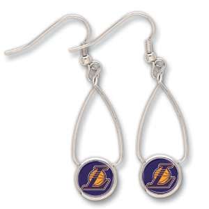  Los Angeles Lakers French Loop Earrings