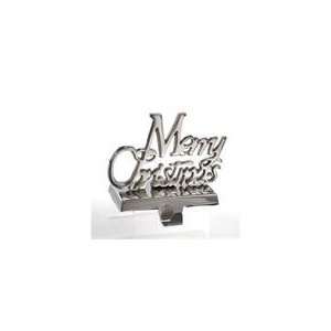  Pack of 2 Holiday Shiny Silver Merry ChristmasÃ¢â 