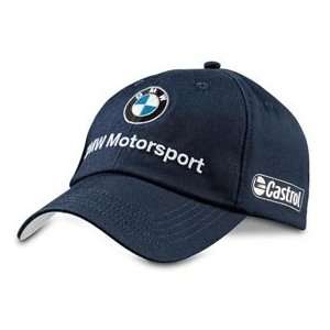  BMW Motorsport Cap   Blue Automotive