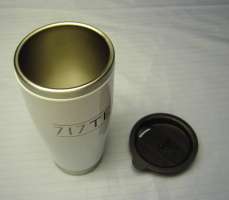 717 TEXAS Lidded Coffee Travel Mug NORWOOD RCC Koozie  