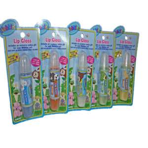 Webkinz Set of 5 Flavors of Lip Glosses with Codes  