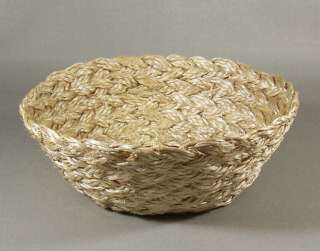 Wicker Braided Woven Bowl Decorative Basket  