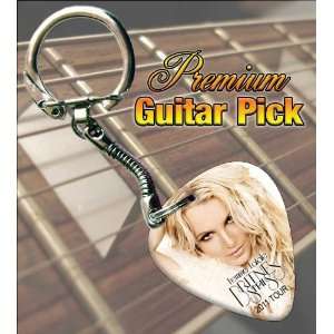  Britney Spears 2011 Tour Premium Guitar Pick Keyring 