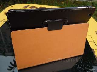 New Smart Cover Leather Pouch Case With Stand for Apple iPad 2 Black 