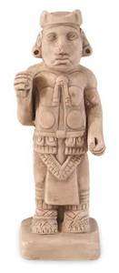 XIUHTECUTLI~Mexican Aztec Ceramic Replica SCULPTURE ~ M  