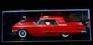 DANBURY MINT 1960 Ford Thunderbird Diecast 1:24 Scale   Red w / FREE 