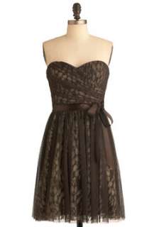 Brown A Line Dress  Modcloth