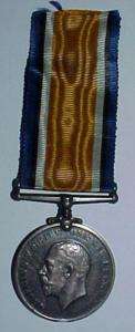 WW1 British Service Medal *75th Canadian Infantry*  