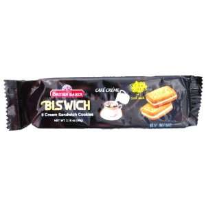  Biswich Cafe Cream Cookies 3.18 Oz